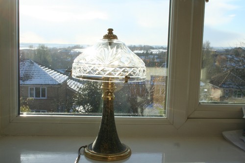 Waterford crystal blasket - blasket, lamp