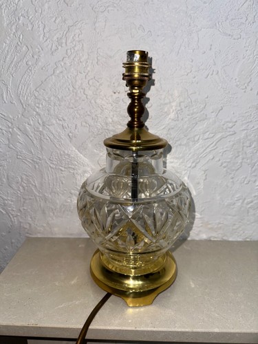 Waterford crystal table lamp - waterford,