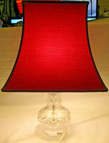 Crystal lead cut table - cut,