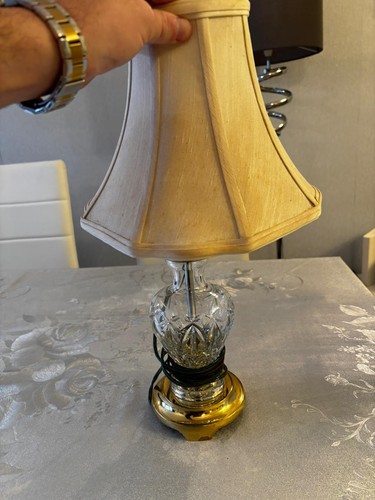 Waterford crystal table lamp - crystal,