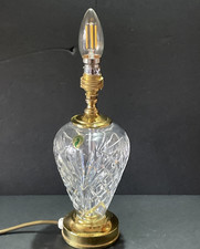 Waterford Crystal & Brass