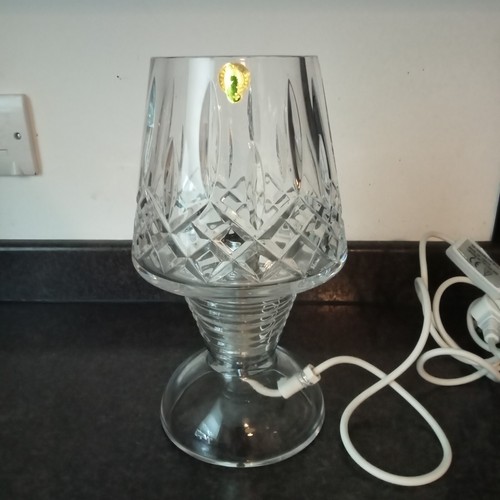 Waterford crystal lamp - crystal,